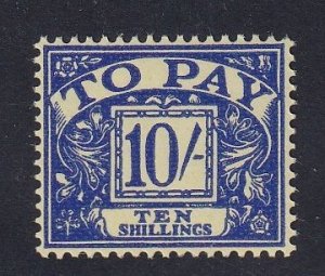 Great Britain  #J66  MNH 1963 postage due 10sh