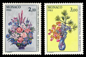 Monaco 1984 Scott #1440-1441 Mint Never Hinged