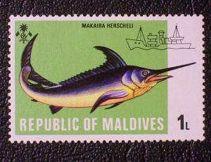 Maldive Islands Scott #436 unused