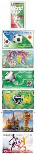 Armenia MNH** 1998-2022 FIFA Football World Cups Complete Set Sport Soccer