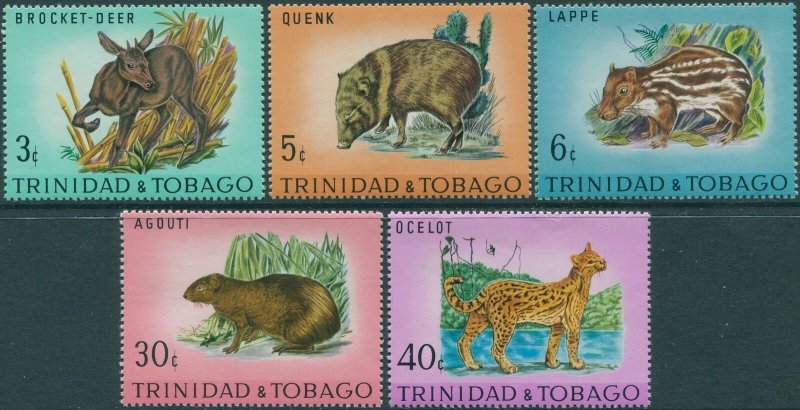 Trinidad and Tobago 1971 SG392-396 Wildlife set MNH