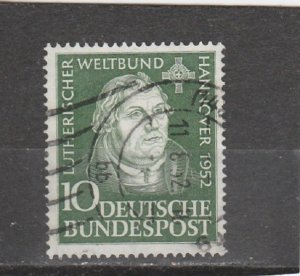 Germany  Scott#  689  Used  (1952 Martin Luther)