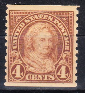 MOstamps - US Scott #601 Mint OG NH Coil - Lot # DS-2687