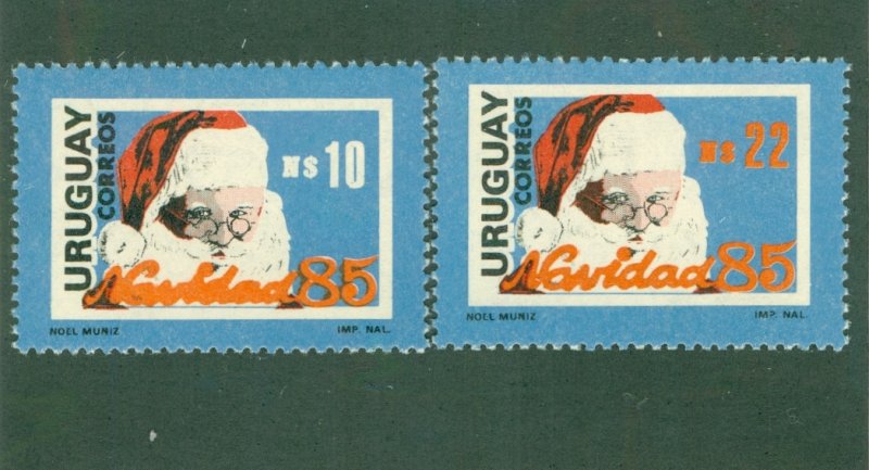 URUGUAY 1183-84 MNH BIN $1.16