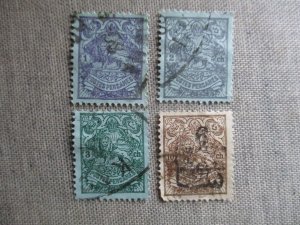 Middle East, Scott# 428-430, 433, used