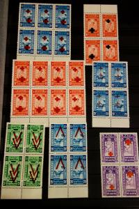 Ethiopia Mint Error and Variety Stamp Collection in Stock Book