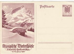 german 1930's unused stamps postcard Ref 9400