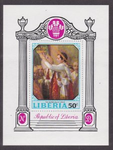 Liberia # 531, Napolean Painting, Souvenir Sheet, NH, 1/2 Cat.