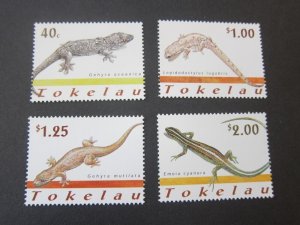 Tokelau 2001 Sc 288-91 set MH