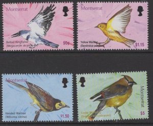 MONTSERRAT SG1242/5 2003 BIRDS OF THE CARIBBEAN FINE MNH