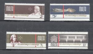 Malta Sc 514-7 1976 Anat & Surgery School stamp set mint NH