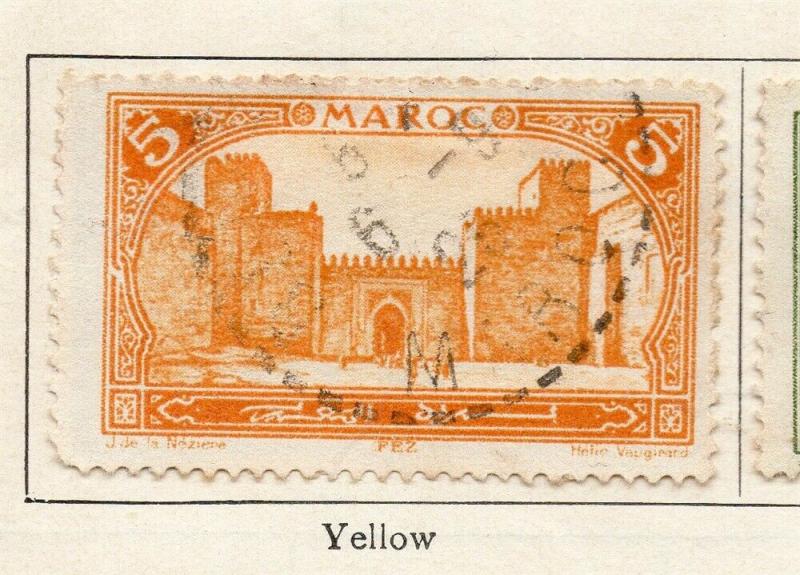 Morocco 1922-23 Early Issue Fine Used 5c. 309655