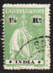 Portuguese India Sc #358 Used