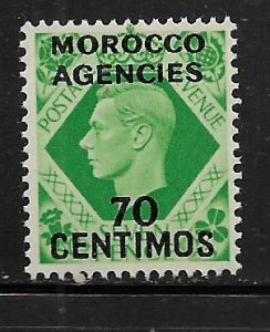 GB  MOROCO 88 MINT HINGED  SURCHRAGED