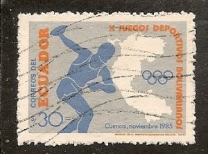 Ecuador   Scott 1100   Games    Used