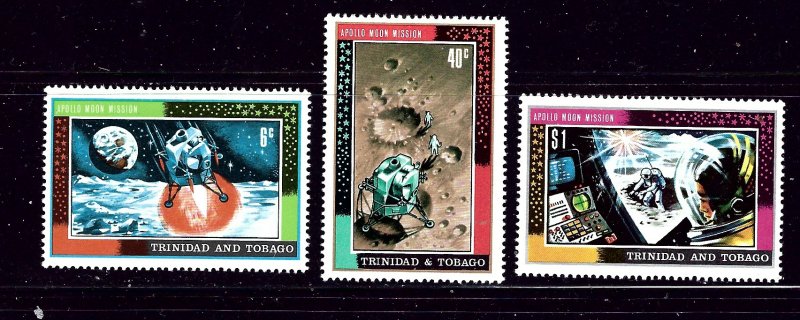 Trinidad and Tobago 166-68 MLH 1969 Moon Landing