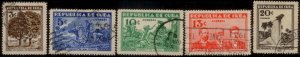 Caribbean 1933 SC# 312-6 MNH-OG E90