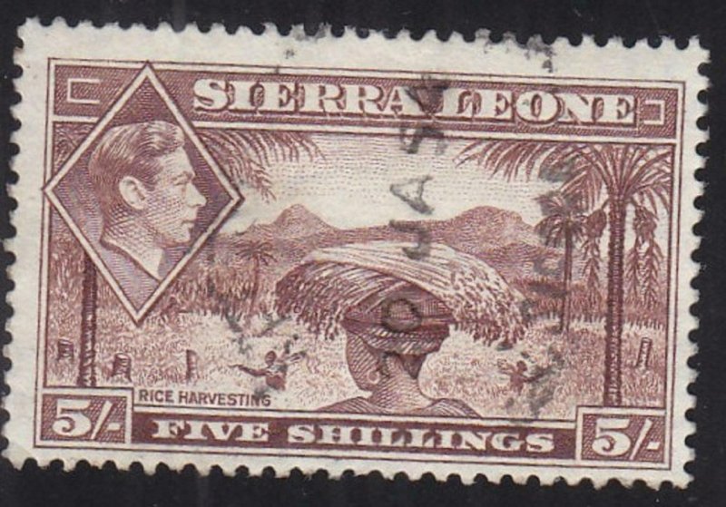 Sierra Leona: Sc #183, Used (34790)