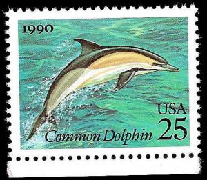 # 2511 MINT NEVER HINGED COMMON DOLPHIN