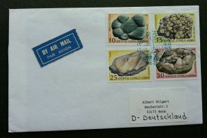 Cyprus Mineral 1998 (stamp FDC) *addressed *see scan
