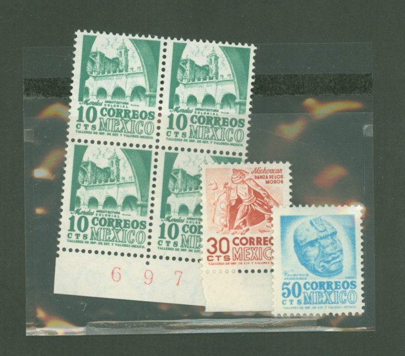 Mexico #876/879/881  Multiple