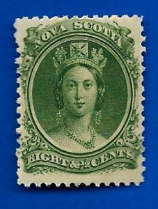 Nova Scotia 1860 - M - Scott #11 *