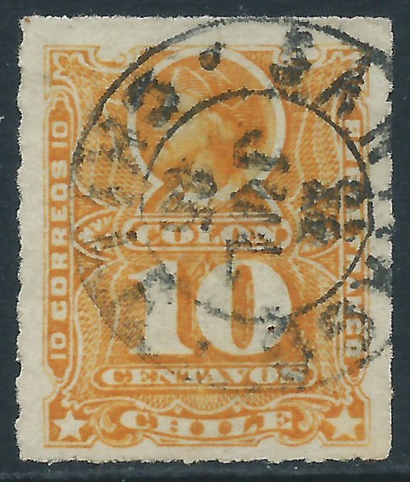 Chile, Sc #29, 10c, Used