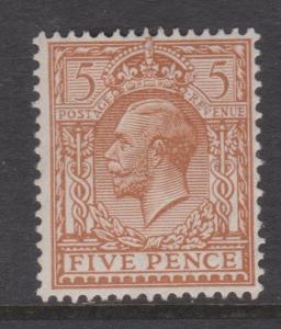 Great Britain Sc#166 MH