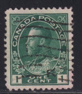 Canada 104 King George V Admiral 1¢ 1911