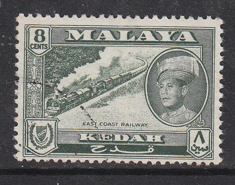 Malaya Kedah 1959 Sc 99 8c Used