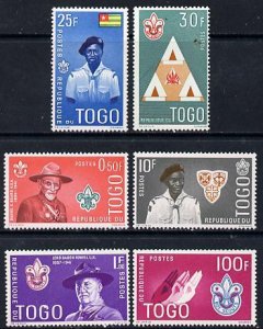 TOGO  - 1961 - Boy Scout Commemoration - Perf 6v Set - Mint Never Hinged