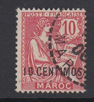 FRENCH MOROCCO, Scott 16, used