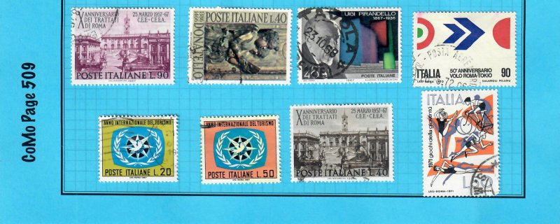 ITALY COMO 509 Used just $0.25 for the ENTIRE lot.  CV TOTALLY IGNORED