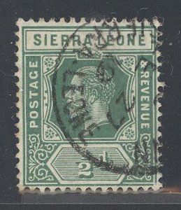 Sierra Leone #103v Used Single