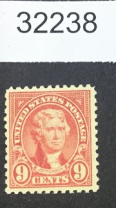 US STAMPS #561 MINT OG NH LOT #32238