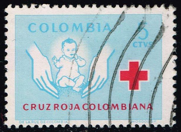 Colombia #RA64 Child Care; Used (0.25)