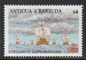 1988 Antigua - Sc 1099 - MNH VF - 1 single - Discovery of America