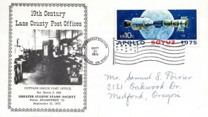 CACHET EVENT COVER COMMEMORATING THE COTTAGE GROVE POST OFFICE LANE COUNTY '78