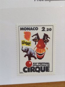 Monaco  Sc  # 1554  NH
