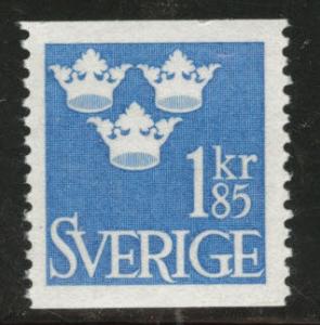 SWEDEN Scott 658 MNH** 1967 1.85k coil CV$3