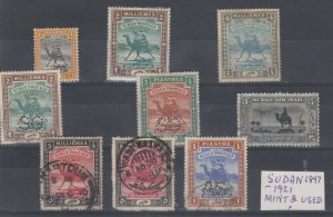 Sudan 1897/1921 Postman Collection Incl Perfin Unchecked MH/FU J8752