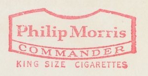 Meter top cut USA 1962 Cigarette - Philip Morris