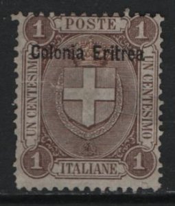 ERITREA 12 NG 1892 ISSUE