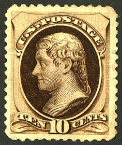 U.S. #197 USED CREASES