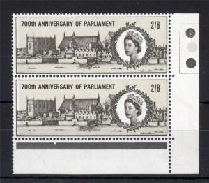 2/6 PARLIAMENT MINT TRAFFIC LIGHT PAIR + COLOUR SHIFT