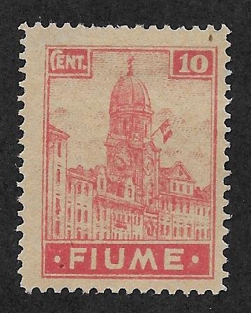 FIUME SC# 30a  FVF/MNG