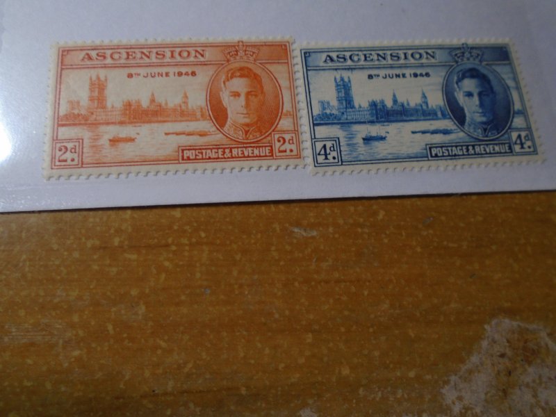 Peace Issue  Ascension  #  50-51  MNH