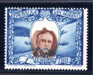 Roosevelt Lire 1 P.A. n. 61st Heavily Posted Center - MNH