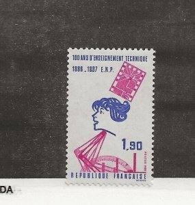 FRANCE Sc 2023 NH issue of 1987 - TECH EDUCATION
