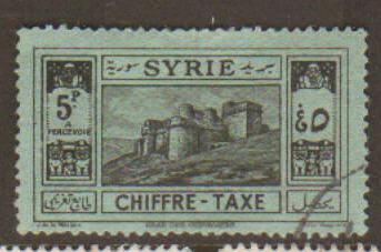 Syria #J37 Used - Penny Auction